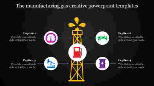 creative powerpoint templates-The manufacturing gas creative powerpoint templates
